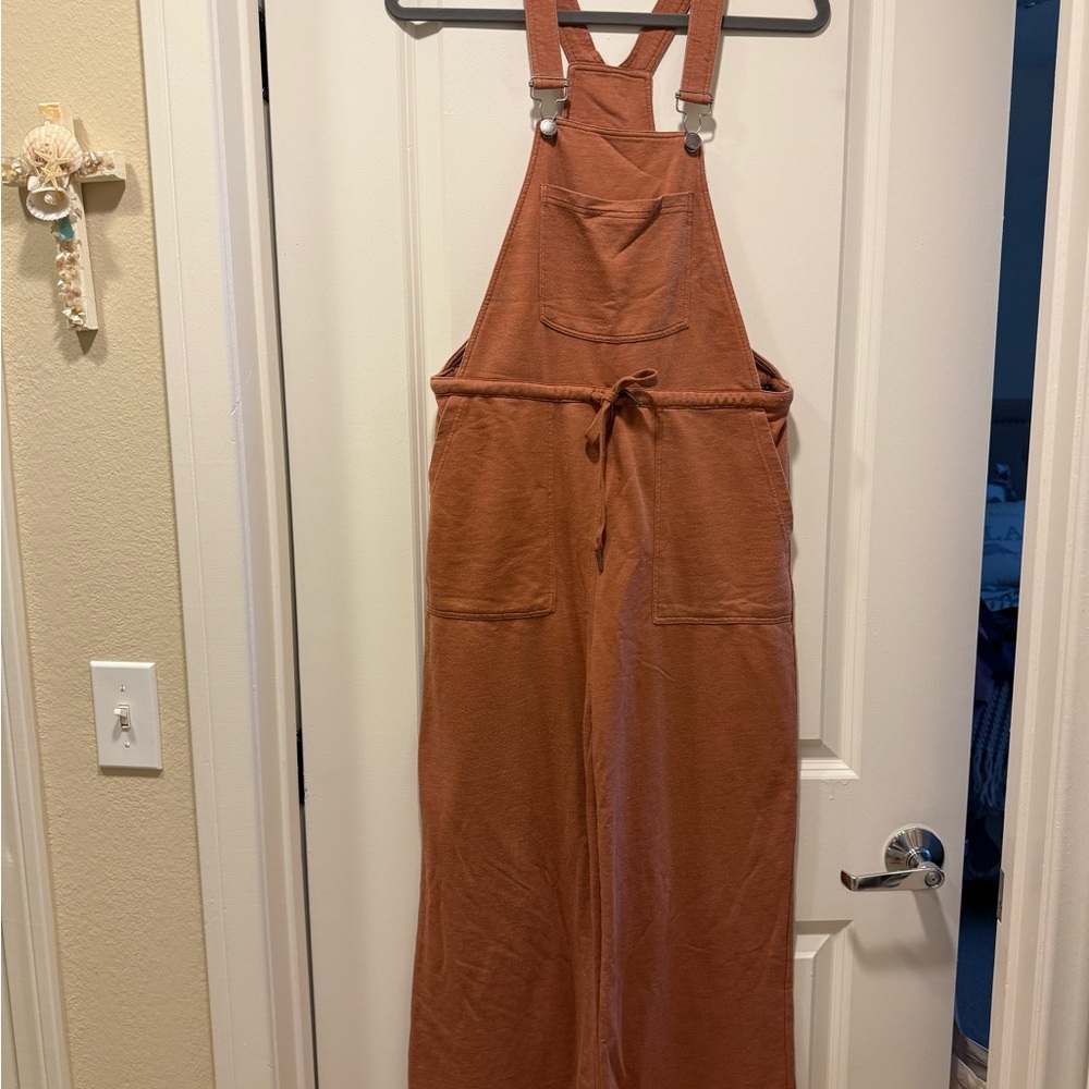 Z Supply Warm Brown Overalls
